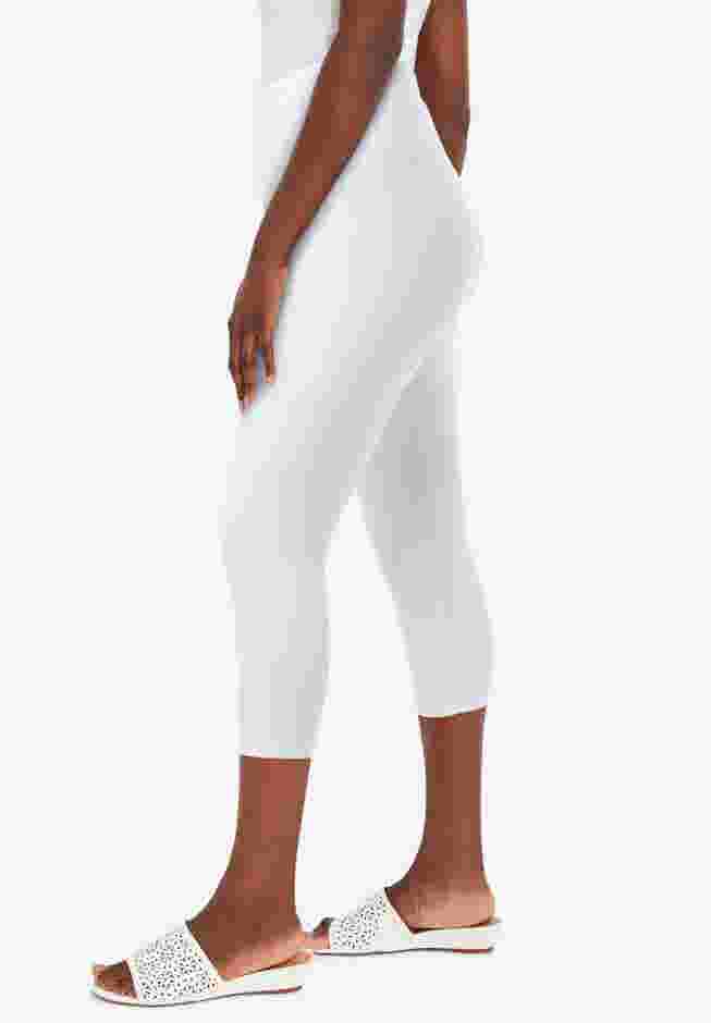 Everyday Stretch Cotton Capri Legging image number 2