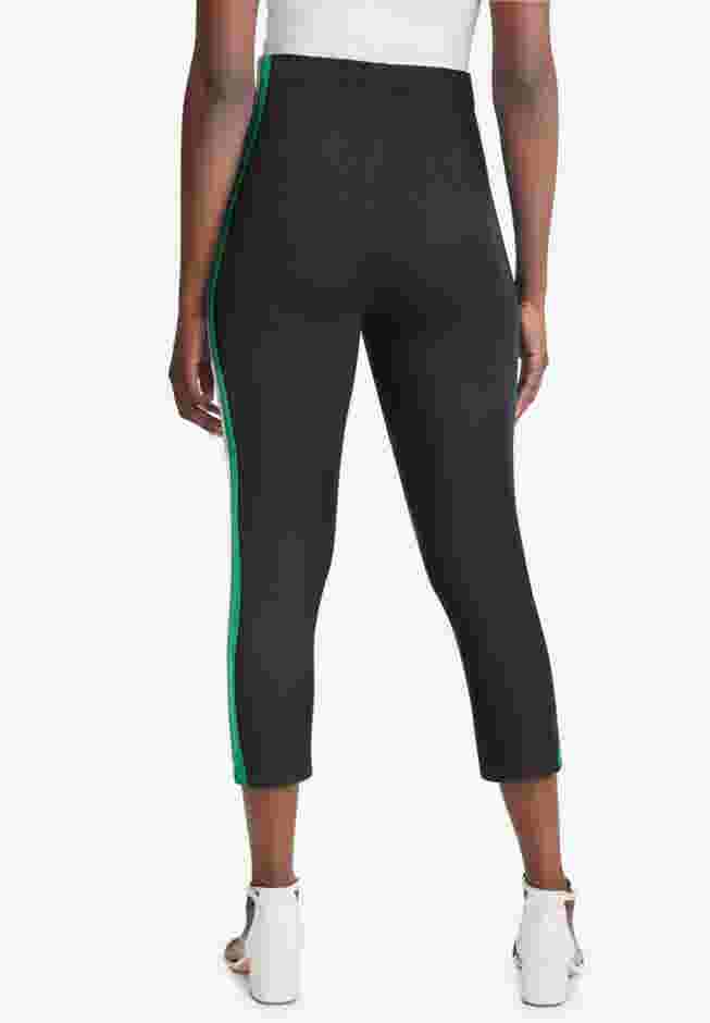 Everyday Stretch Cotton Capri Legging image number 1
