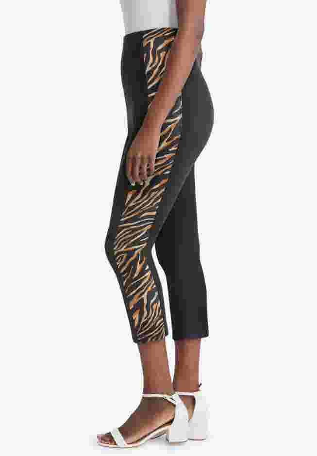 Everyday Stretch Cotton Capri Legging image number 2