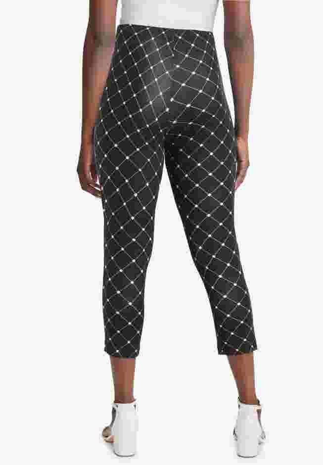Everyday Stretch Cotton Capri Legging image number 1