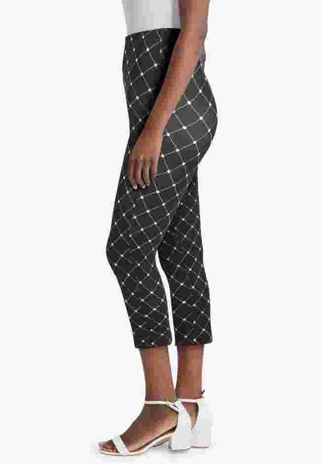 Everyday Stretch Cotton Capri Legging image number 2