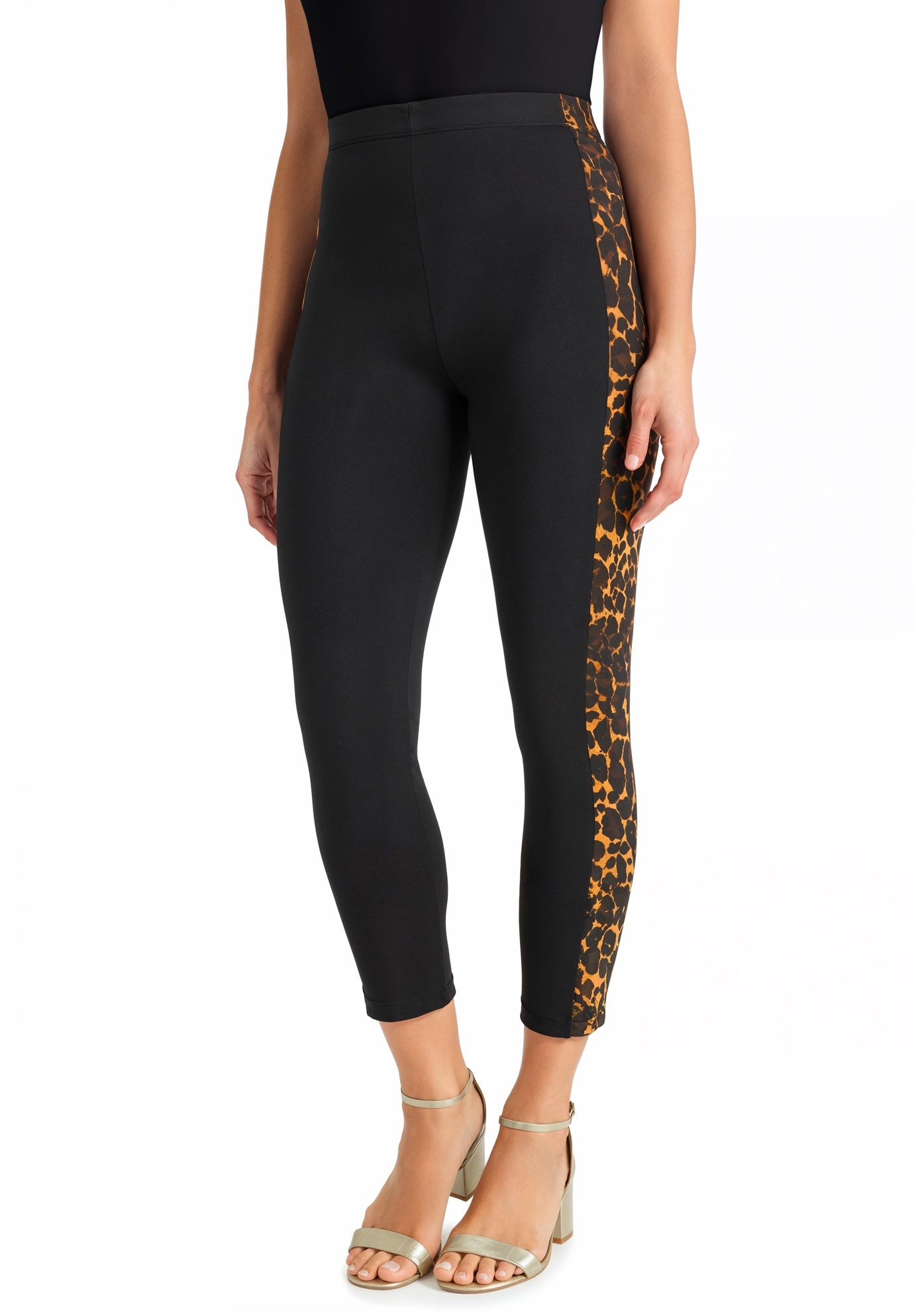 Everyday Stretch Cotton Capri Legging image number 0
