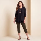 Everyday Stretch Cotton Capri Legging image number 0