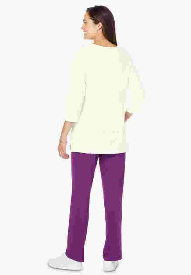 Floral Tee and Pant Set image number 1