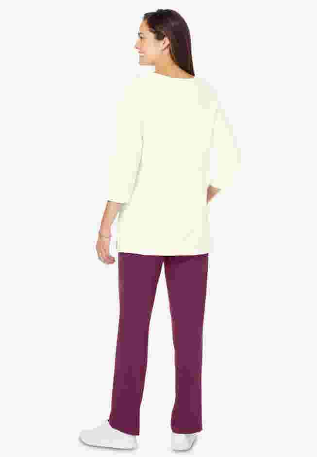 Floral Tee and Pant Set image number 1