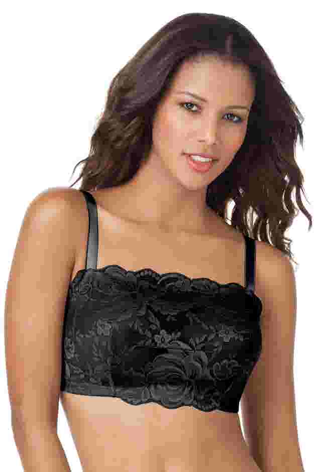 Lace Wireless Cami Bra image number 0