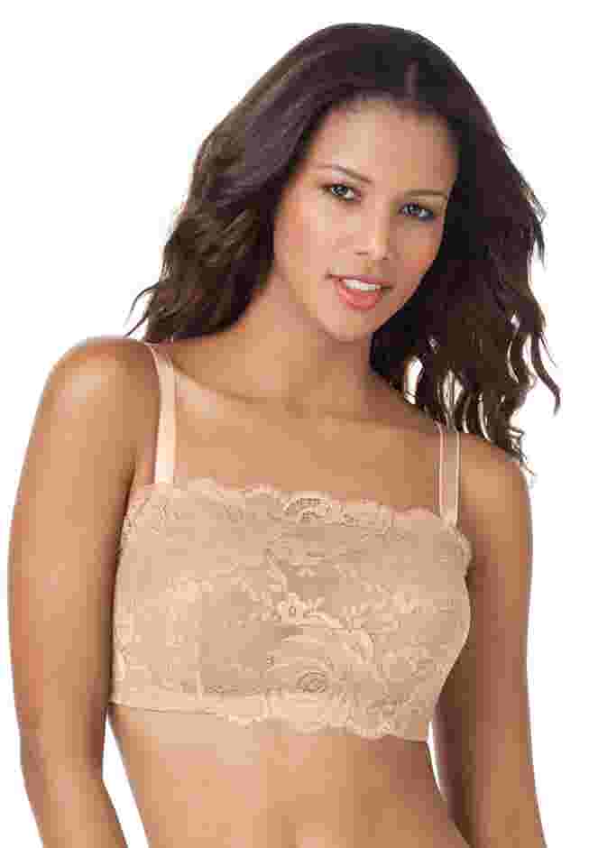Lace Wireless Cami Bra image number 0