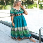 Long Crinkle Cotton Lounger image number null