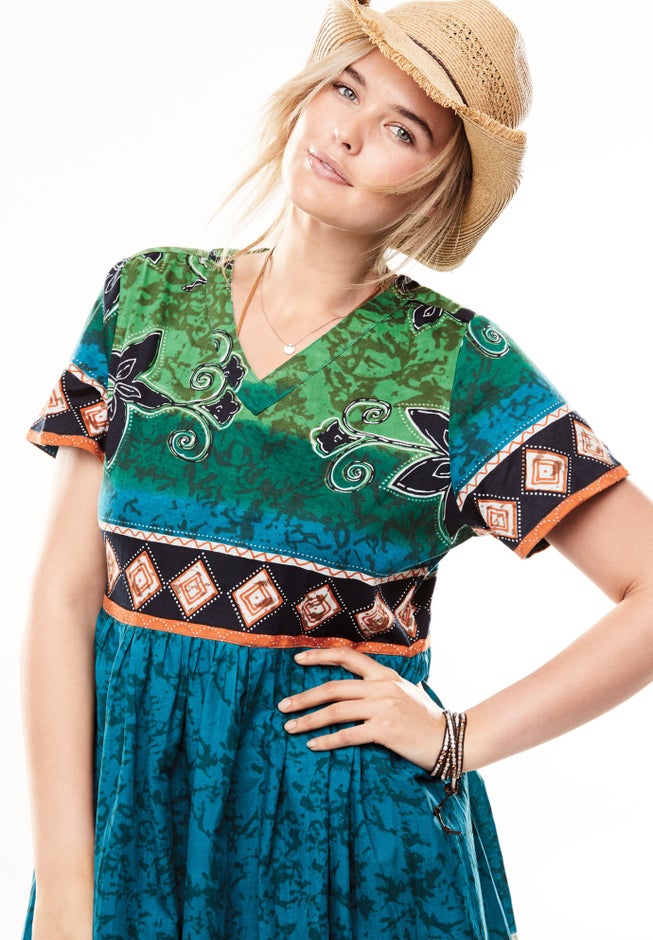 Long Crinkle Cotton Lounger image number 7