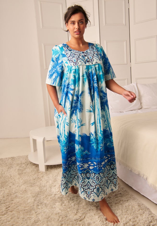 BIB-FRONT SHORT SLEEVE MAXI LOUNGER image number 4