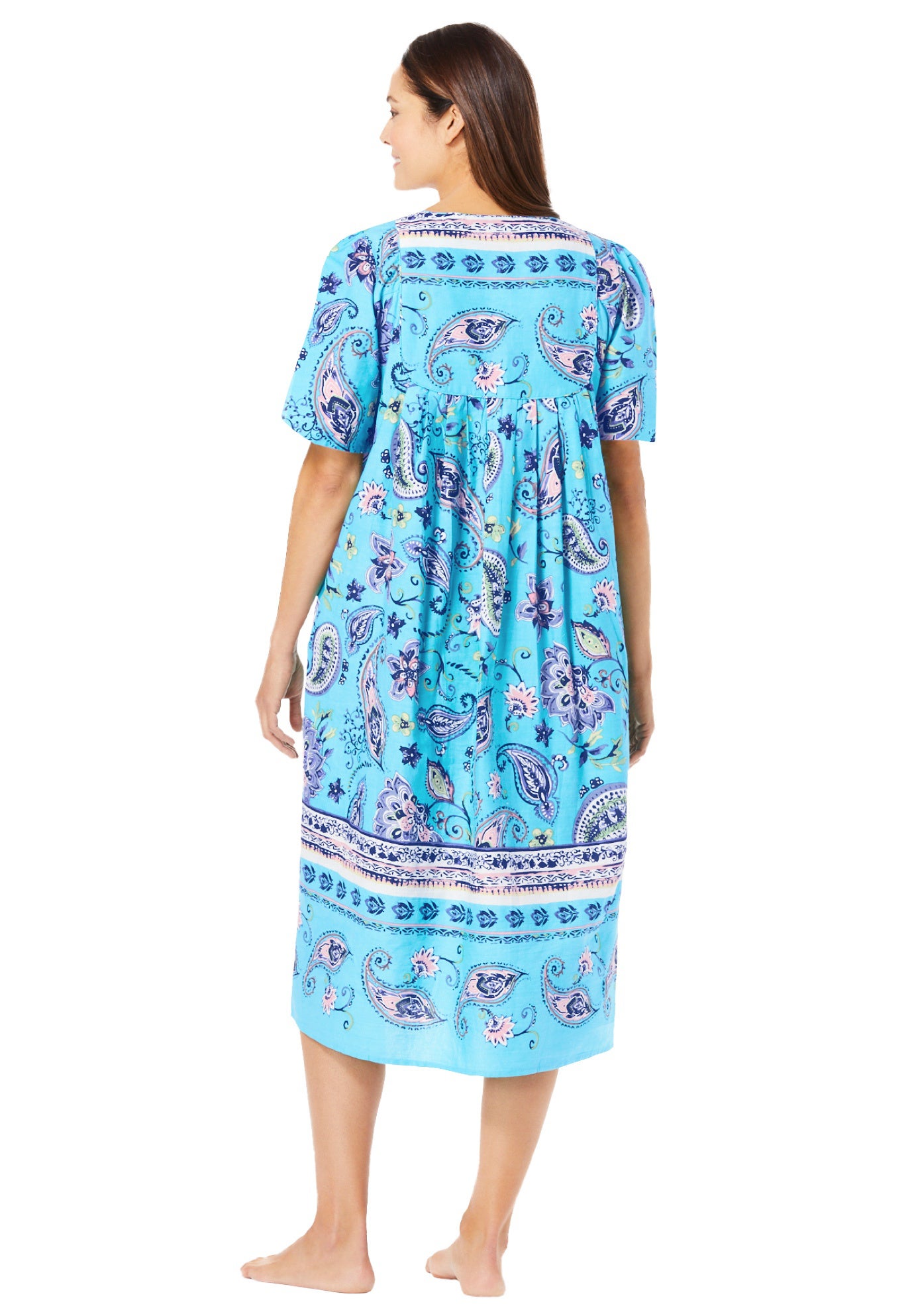 Mixed Print Short Lounger image number 2