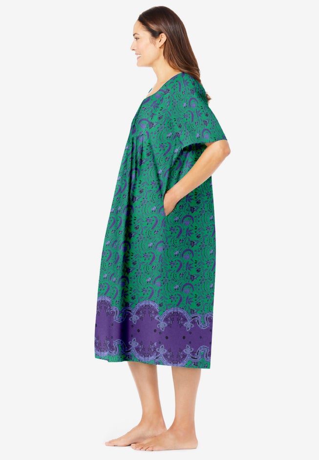 Mixed Print Short Lounger image number 2