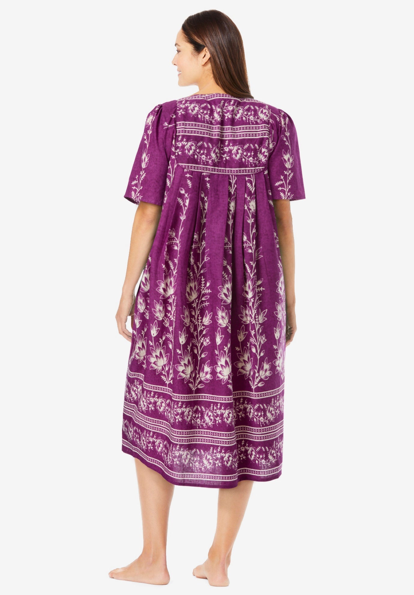 Mixed Print Short Lounger image number 1