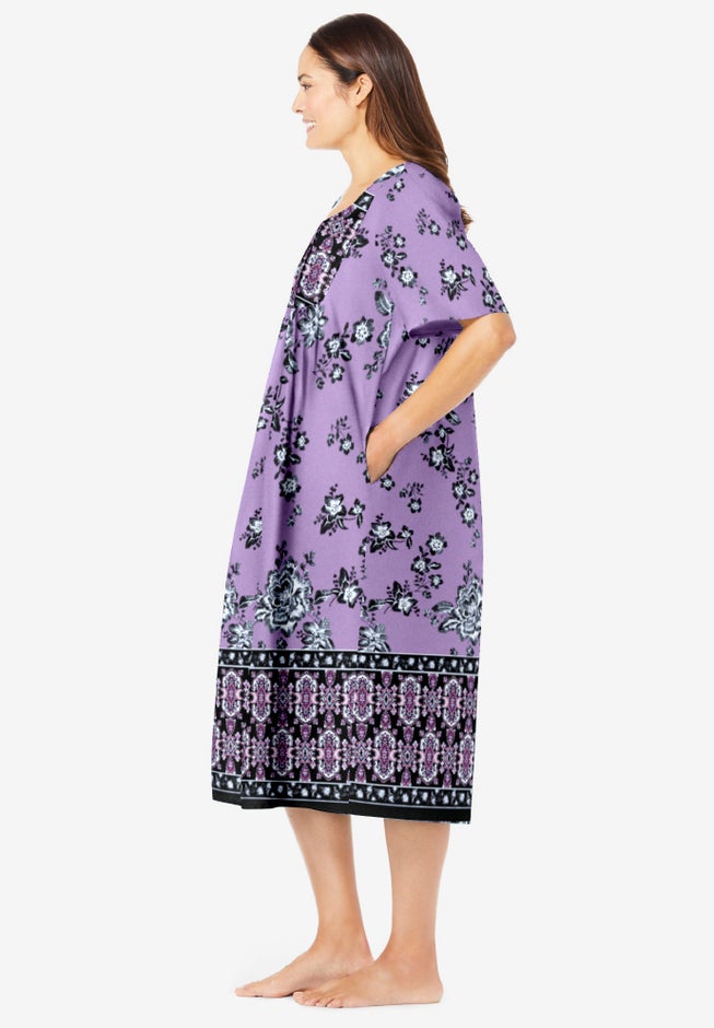 Mixed Print Short Lounger image number 1