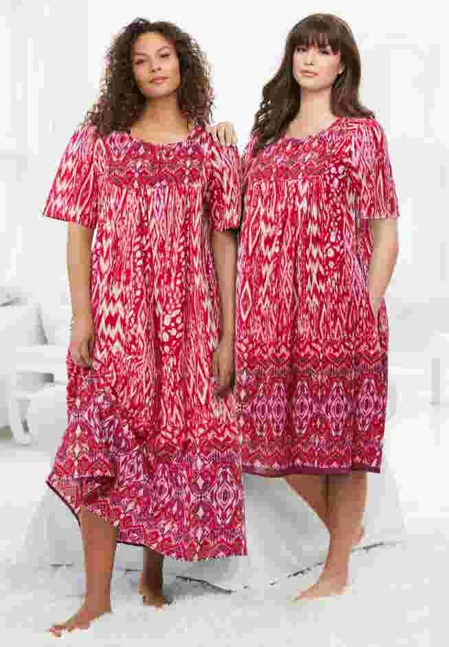 Mixed Print Short Lounger image number 2