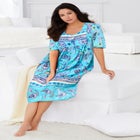 Mixed Print Short Lounger image number null
