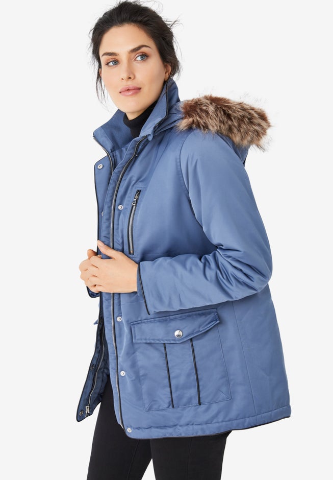 4-Pocket High-Low Parka image number 2