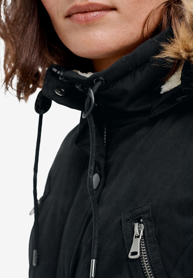 Modern A-line Parka image number 3