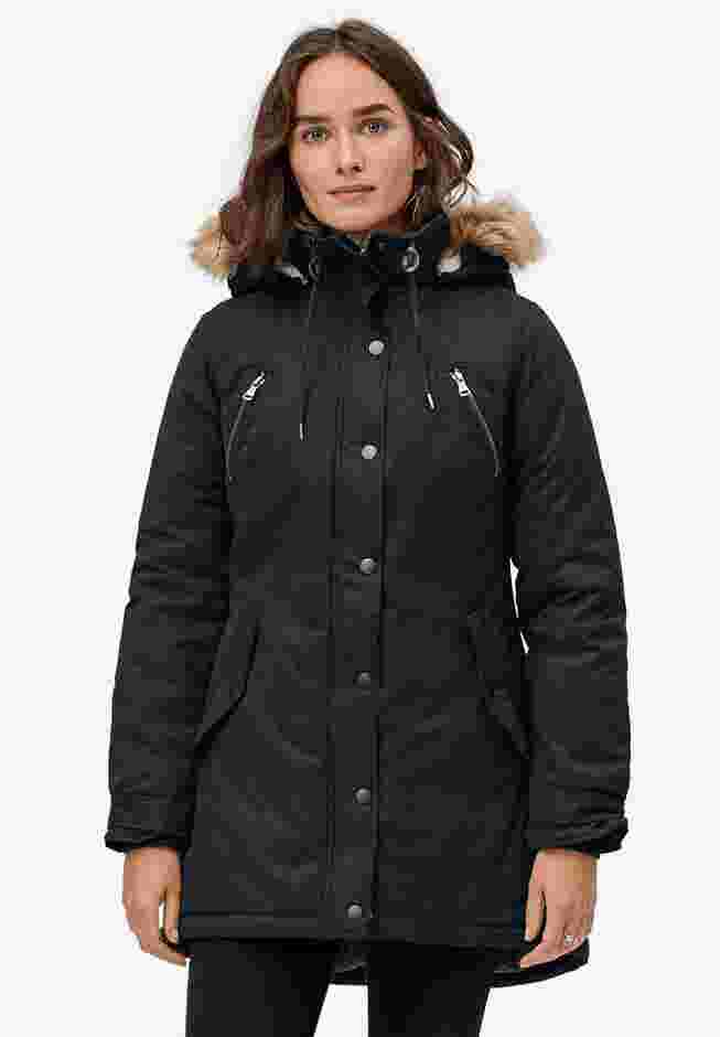 Modern A-line Parka image number 0