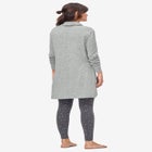 Funnel-Neck Lounge Sweatshirt Tunic image number null