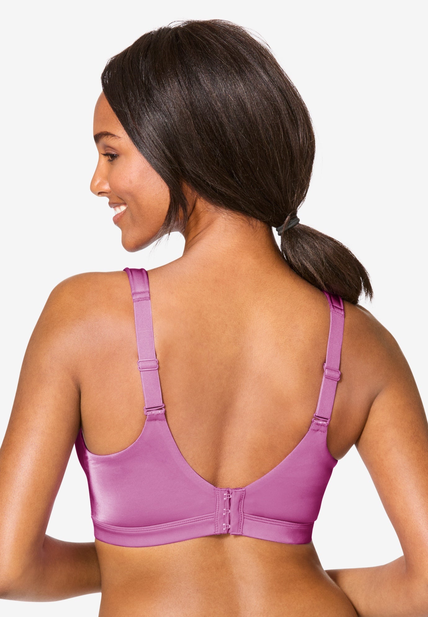 Full-Coverage Smooth No-Wire Bra image number 1