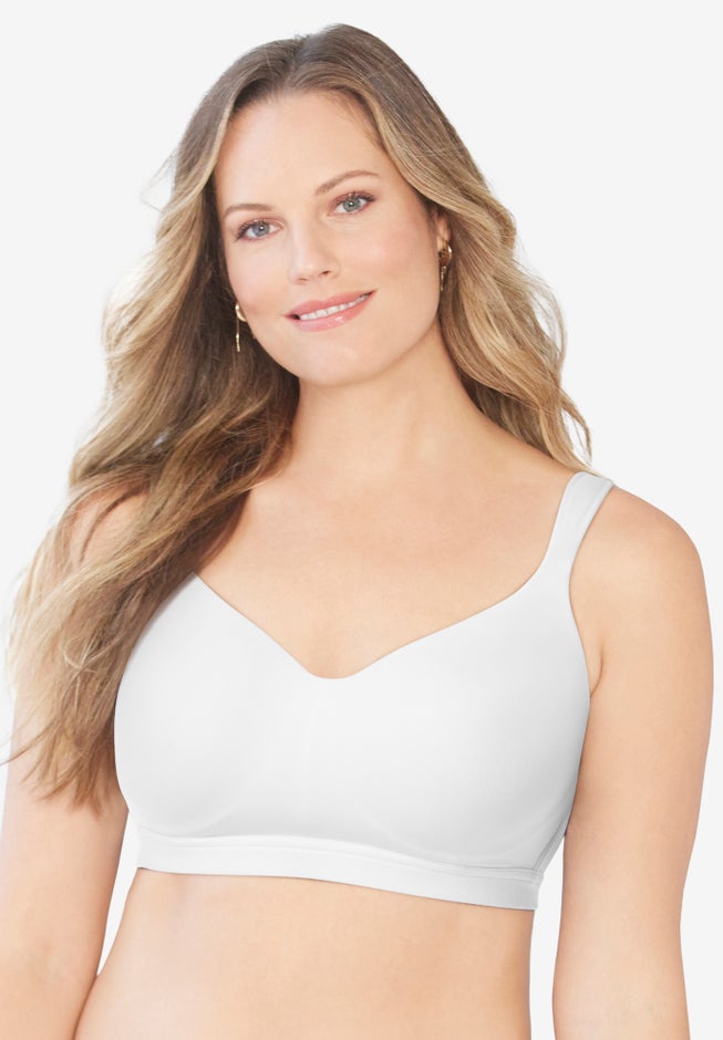 Full-Coverage Smooth No-Wire Bra image number 0