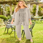 Lace Gala 3-Piece Pant Suit image number 3