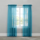 BH Studio Sheer Voile Rod-Pocket Panels -Set of 2 image number null