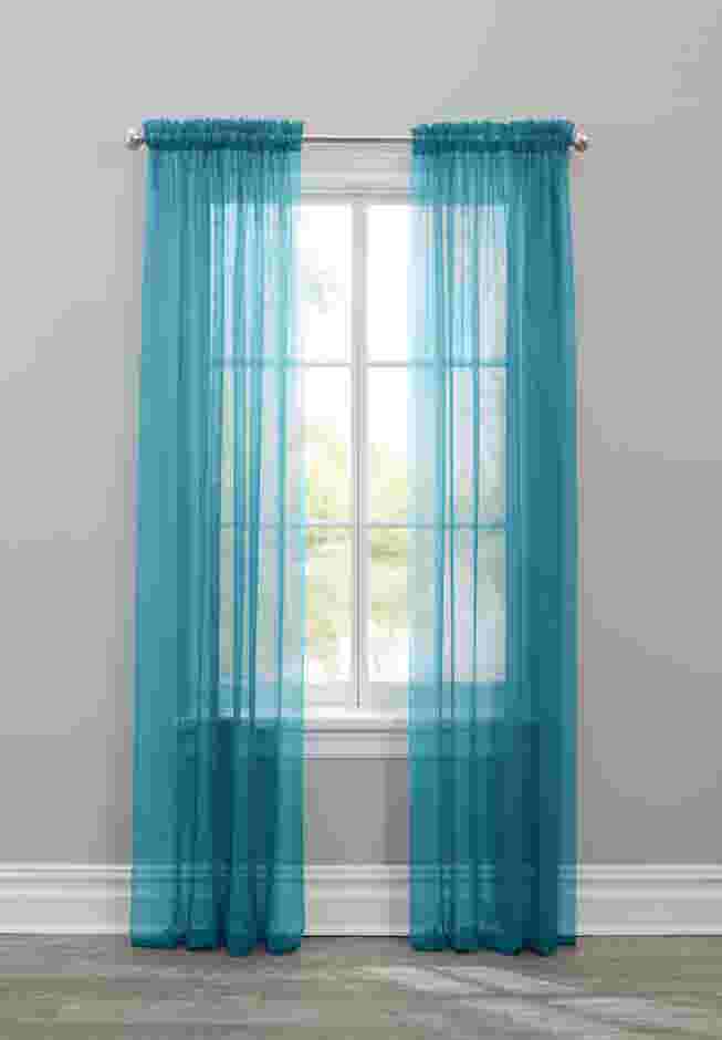 BH Studio Sheer Voile Rod-Pocket Panel Pair image number 0