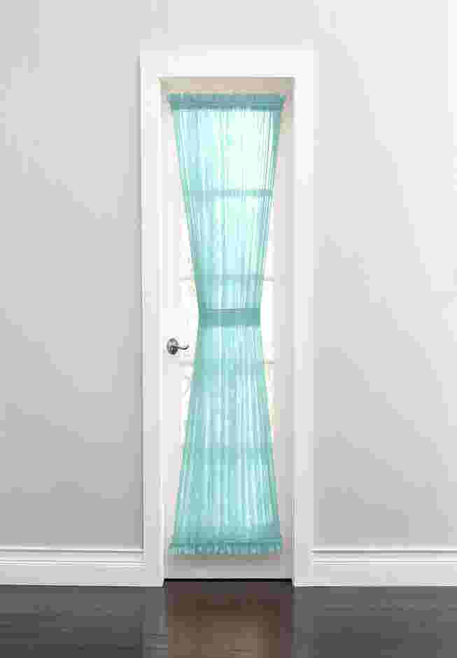 BH Studio Sheer Voile Door Panel With Tiebacks image number 0