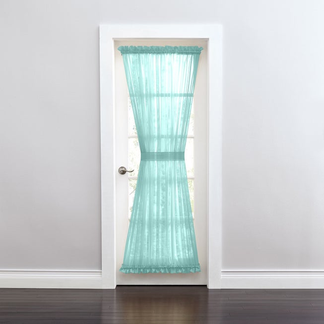 BH Studio Sheer Voile Door Panel With Tiebacks image number 0