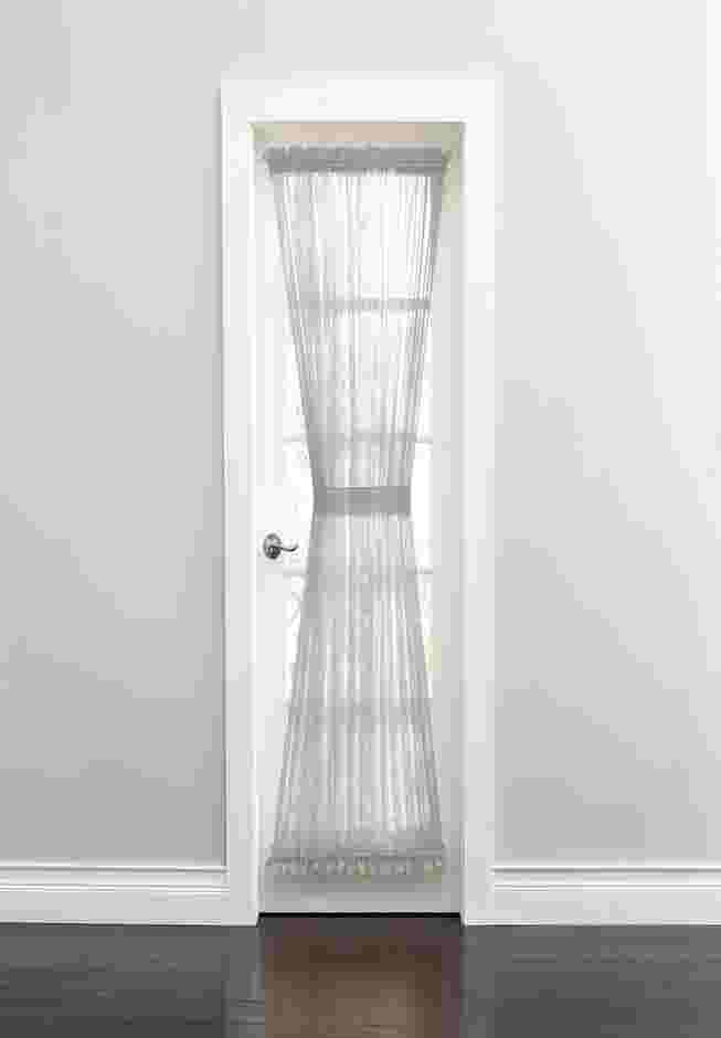 BH Studio Sheer Voile Door Panel With Tiebacks image number 0