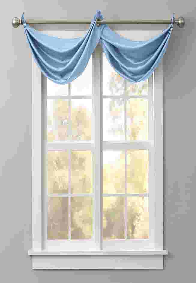 BH Studio Room-Darkening Waterfall Grommet Valance image number 0
