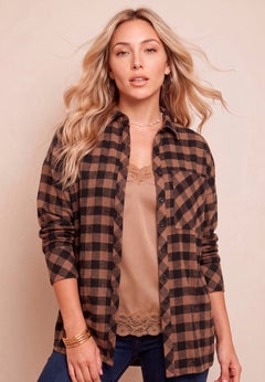Plaid Flannel Tunic