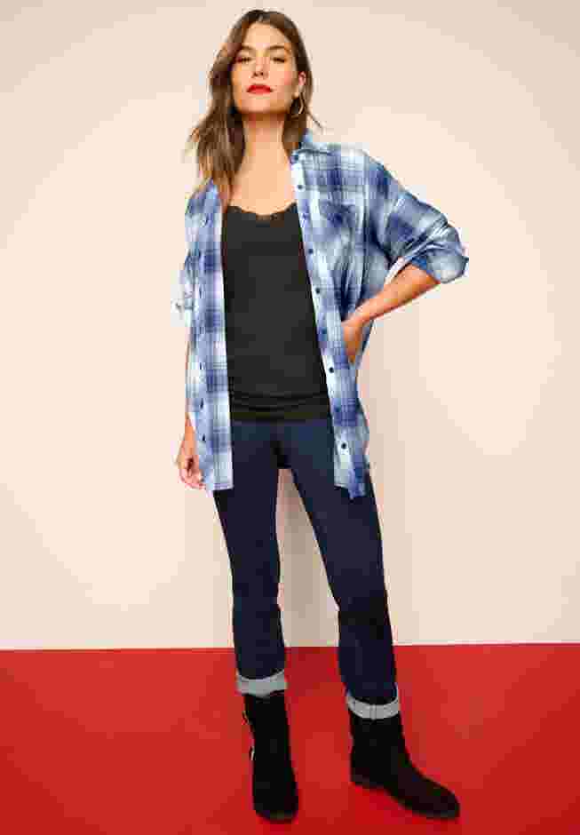 Plaid Flannel Tunic image number 2