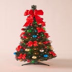 Fully Decorated Pre-Lit 4&frac12;' Pop-Up Christmas Tree image number 0