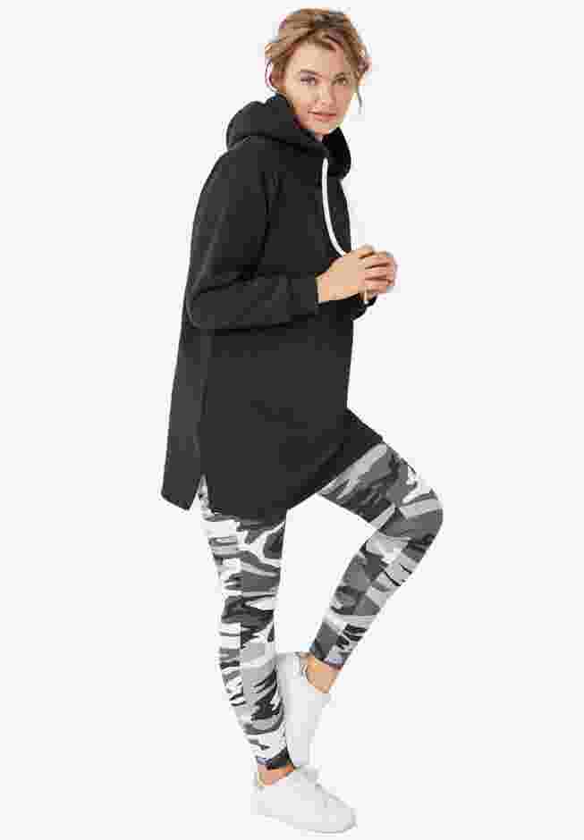 Hooded Sweatshirt Tunic image number 2
