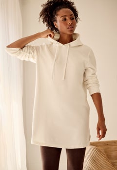 Hooded Sweatshirt Tunic