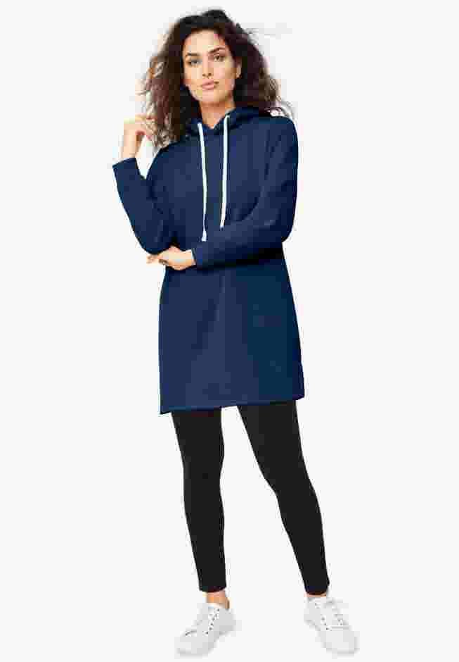 Hooded Sweatshirt Tunic image number 0