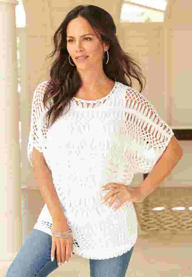 Pullover Crochet Sweater image number 0