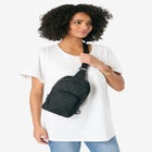 Quilted Sling Backpack image number null