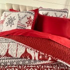 3-Pc. Microfleece Christmas Bedspread Set image number null