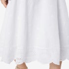 Eyelet Midi Skirt image number null