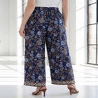 Plus Size Printed Wide Leg Pant image number 1