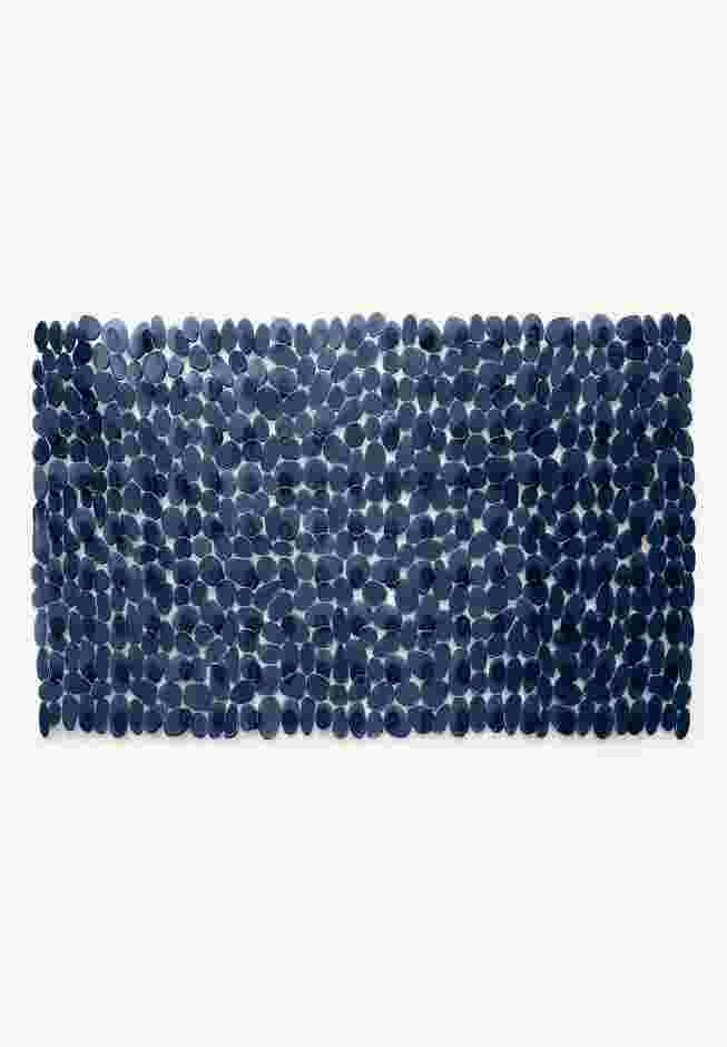 Extra Long Tub Mat With River Stones Design image number 0