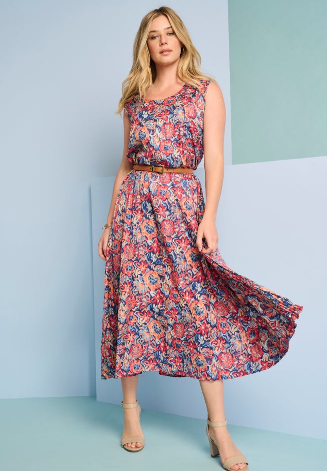Printed Maxi Dress image number 0