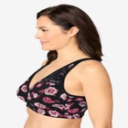 Wireless Front-Close Cotton Comfort Bra image number null