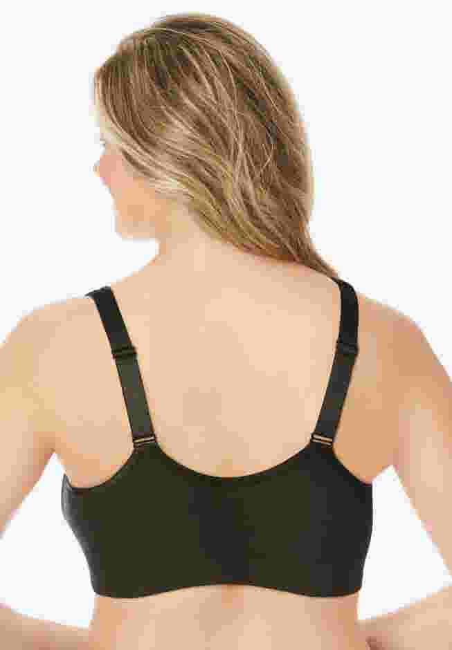 Wireless Front-Close Cotton Comfort Bra image number 1