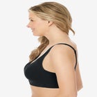 Wireless Front-Close Cotton Comfort Bra image number null