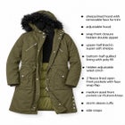 Side-Snap Zip-Front Parka image number 2